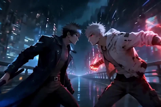 create viral ai anime hip hop music videos amv anime fighting 2d animation video
