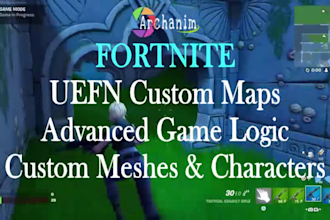 create a fortnite game map in uefn