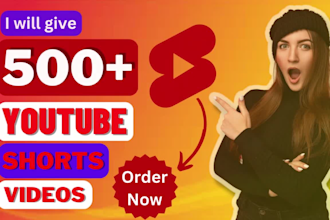 edit 500 youtube shorts video, bulk viral finance motivational shorts video