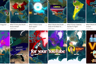 create 2d and 3d map animation with dynamic sound design