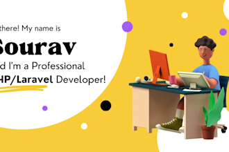 lead laravel project, PR code reviews for website and API