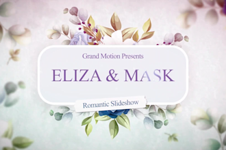 create wedding photo slideshow video