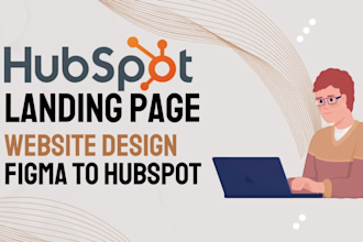figma to hubspot, hubspot landing page, hubspot CRM, hubspot website
