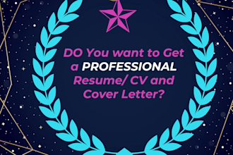 rewrite your resume, cover letter and cvs