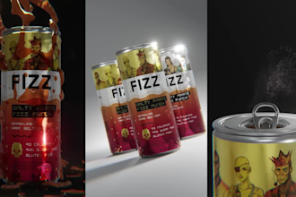 do captivating 3d product video animation advertise