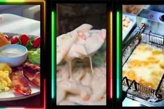 create food reels, restaurant ads reel