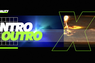 create a unique intro and outro video for you