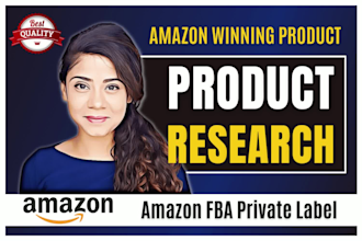 do amazon product research for amazon fba private label