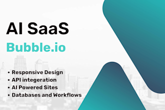 develop ai powered bubble io apps for your business