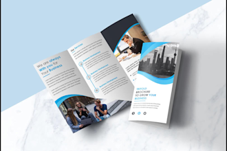 do professional bifold, trifold, brochure design