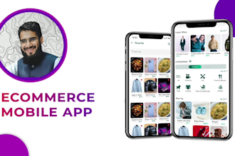custom ecommerce mobile app development ios and android