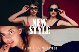 create modern fashion promo video