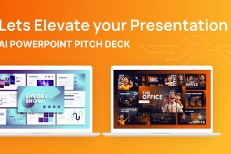 design powerpoint event film pitch deck design