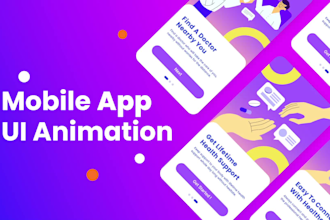 make UI animation for your mobile app