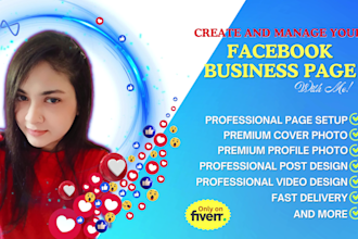 create and manage your facebook business page