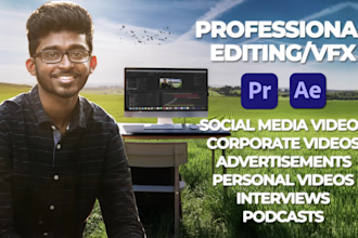 do professional video editing or vfx work