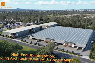 integrate 3d buildings into google maps using ai