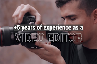 do professional video editing