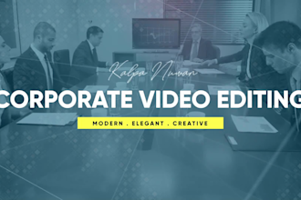 do professional creative corporate video