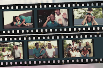 edit your memories into this emotional video for a family events or funeral