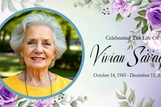 create a funeral slideshow video tribute memorial, wedding