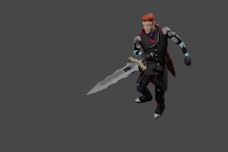do 3d model vtuber model furry ref sheet anime vroid model custom avatar nsfw