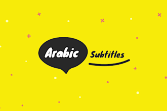 translate english to arabic video or add arabic subtitles and vice versa