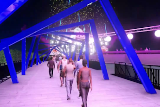 create epic 3d concert visuals, vj loops led wall stage shows, music festival