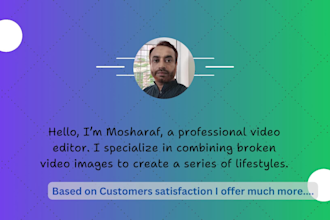 do TV commercial video editing and ads