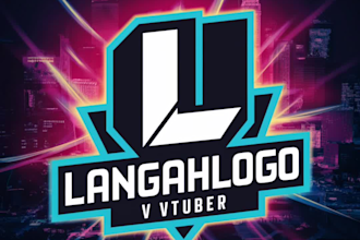 creat a vtuber logo ,twitch for streamer