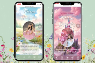 design design beautiful website invitations for weddings, quinceañeras,more