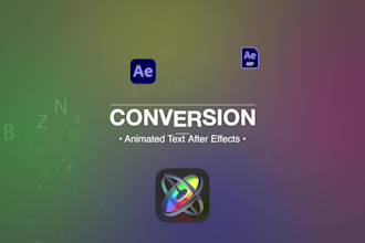 convert text from after effects to final cut pro