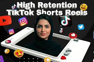 edit high retention tiktok reels and shorts to skyrocket your views