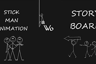 create stick figure animations for your social media content