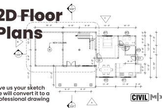 redraw your floor plans and elevations in 2d and 3d