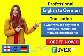 translate english to german, german to english language