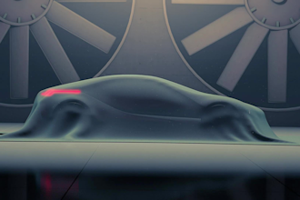 create epic car opener intro logo video animation