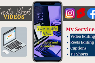 make youtube shorts, tiktok, and instagram reels videos