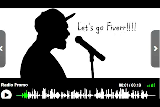 do a radio promo,dj drop,urban male voice