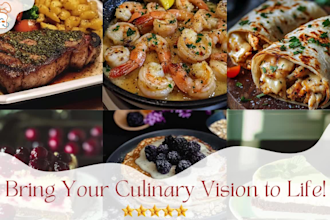 create stunning midjourney food images