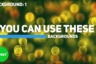 create amazing looping background videos