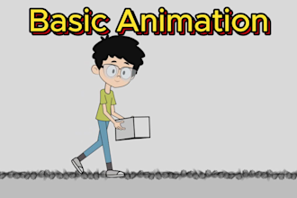 create 2d animation cartoon videos