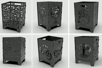 prepare your drawings, images for laser cutting, engraving