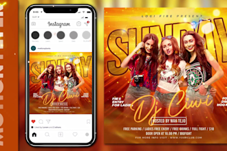 make animated motion flyer