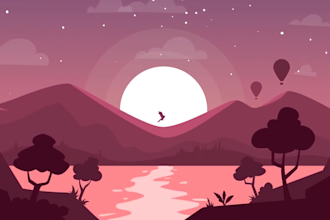 create parallax youtube intro for your channel