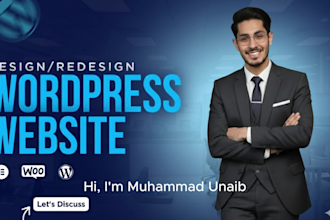 build, design, redesign, wordpress website which turn visitors into clients