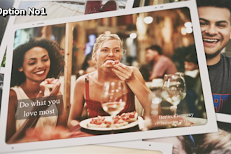 create your photos into a collage video or photo slideshow