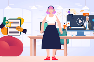 write explainer video script with free video plus voiceover