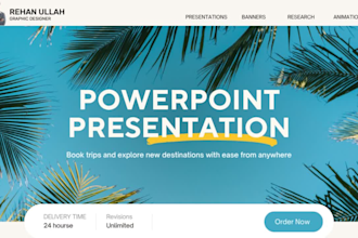 create powerpoint presentation design and redesign , master , template expert