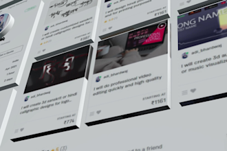 create your website animation or intro video in 3d